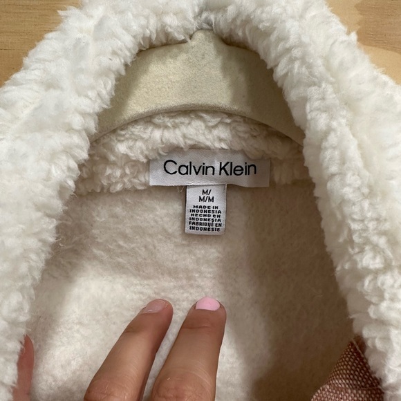Calvin Klein Faux Sherpa jacket - Picture 4 of 7